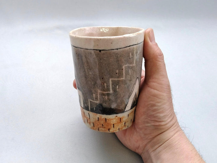 Nezushino geometric Pattern free Cup - Crafted By Masashi Sato