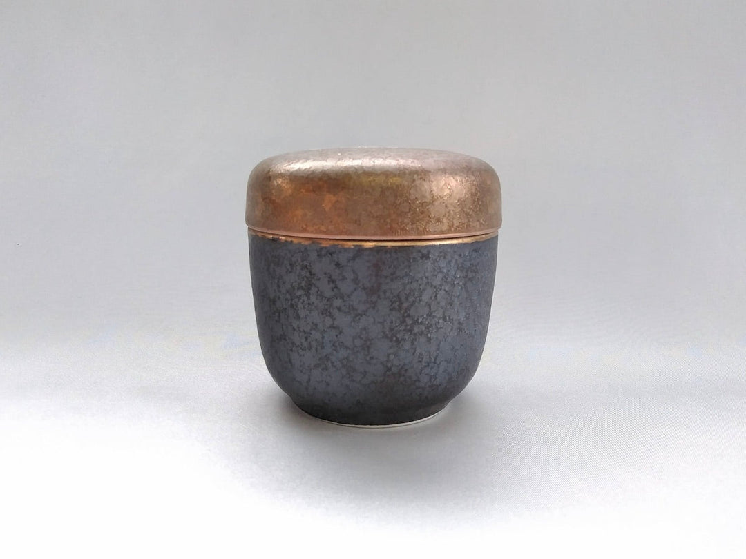 Black Crystal copper lacqueRed Natsume sTeamed Bowl - Crafted By Toetsu Kiln