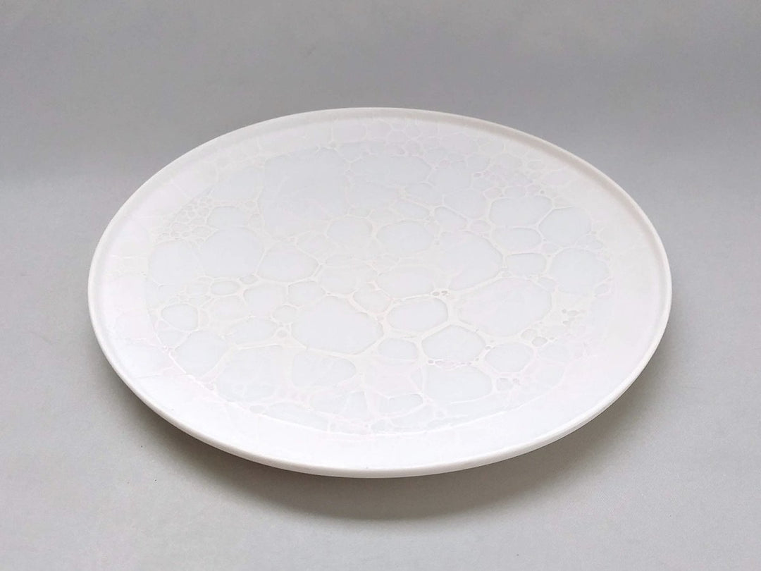 Foam frame Round Plate 21cm White - Crafted By Yamahira Kiln