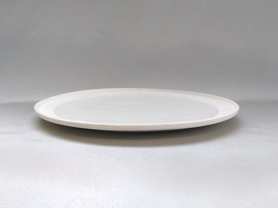 Foam frame Round Plate 21cm White - Crafted By Yamahira Kiln