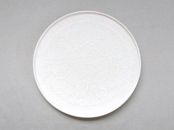 Foam frame Round Plate 21cm White - Crafted By Yamahira Kiln