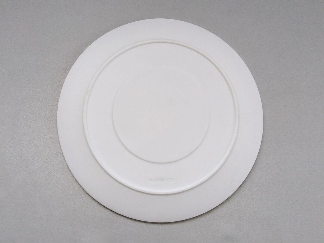 Foam frame Round Plate 21cm White - Crafted By Yamahira Kiln