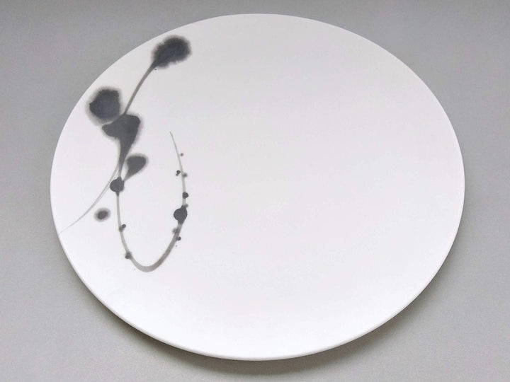 Calligraphy Round Plate 26cm spring - Crafted By Yamahira Kiln