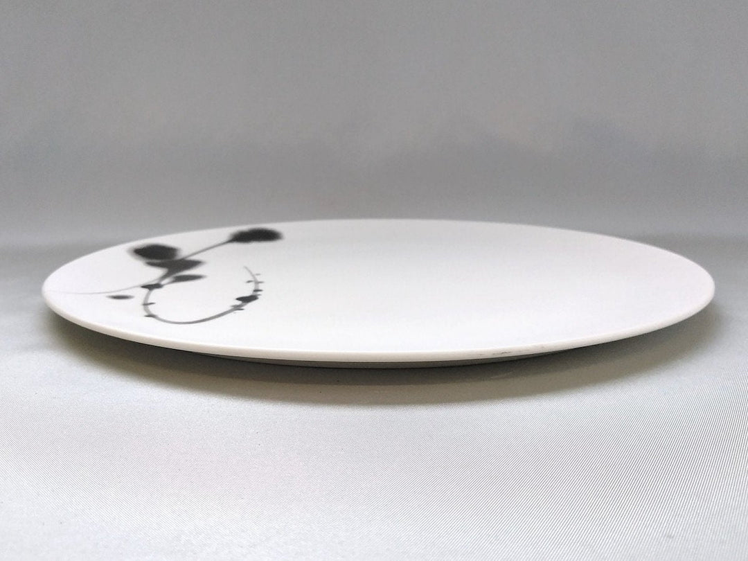 Calligraphy Round Plate 26cm spring - Crafted By Yamahira Kiln