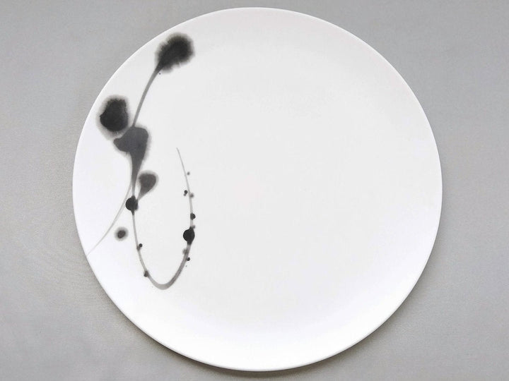 Calligraphy Round Plate 26cm spring - Crafted By Yamahira Kiln