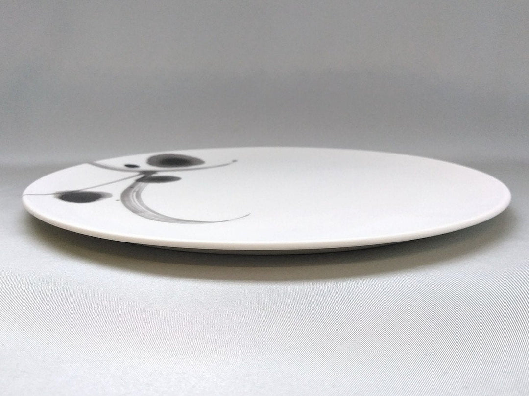 Calligraphy Round Plate 26cm autumn - Crafted By Yamahira Kiln