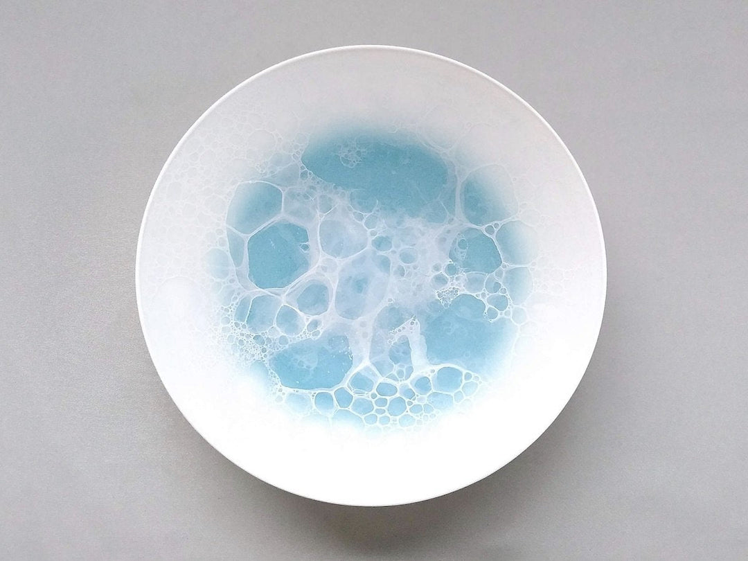 Foam Bowl 18cm Blue - Crafted By Yamahira Kiln