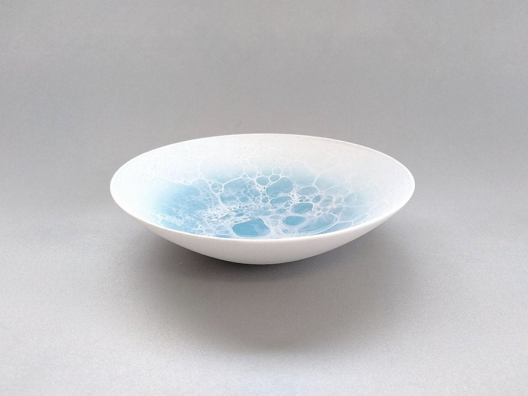 Foam dessert Bowl Blue - Crafted By Yamahira Kiln