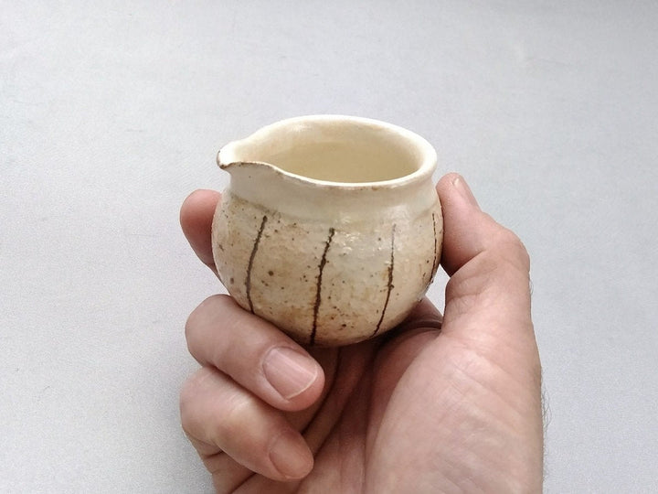 Vertical wire creamer - Crafted By Furutani Pottery