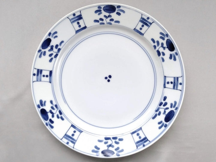 Fuyo hand 8-Sun Rim Plate - Crafted By Tamori Pottery