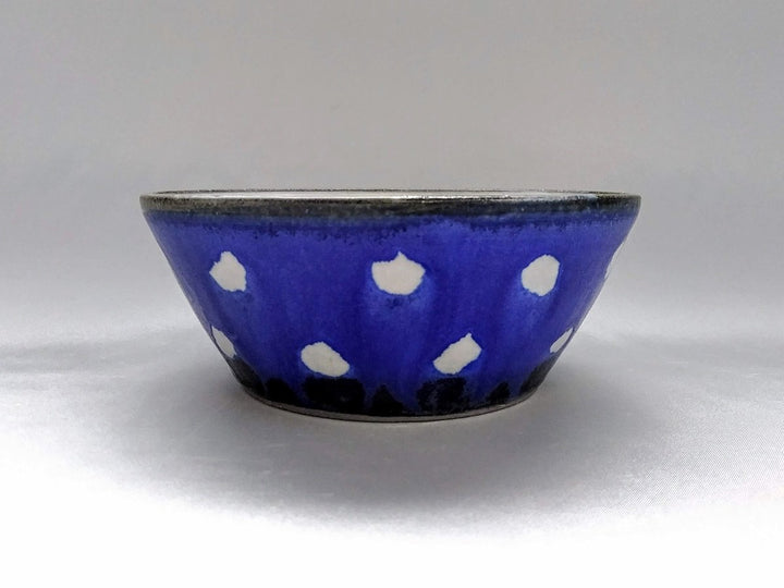 Blue dot cut 5-Sun Pot - Crafted By Tatsuo Otomo