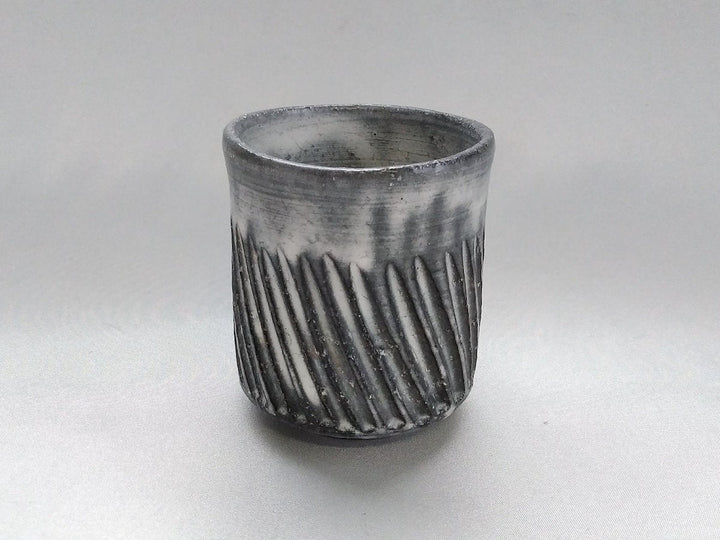 Ridged Tea Cup - Crafted By Tatsuo Otomo