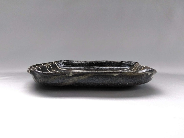 A rare Four-sided Bowl - Crafted By Seisaku Kusaka/Mari