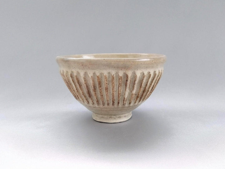 Small White Slip Rice Bowl - Crafted By Junichi Mashiko