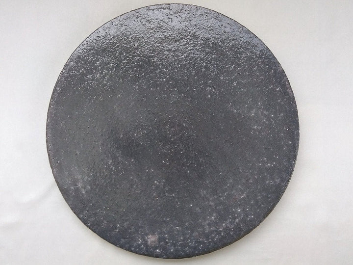 Black karagi Round Plate size - Crafted By Masahiro Kumagai