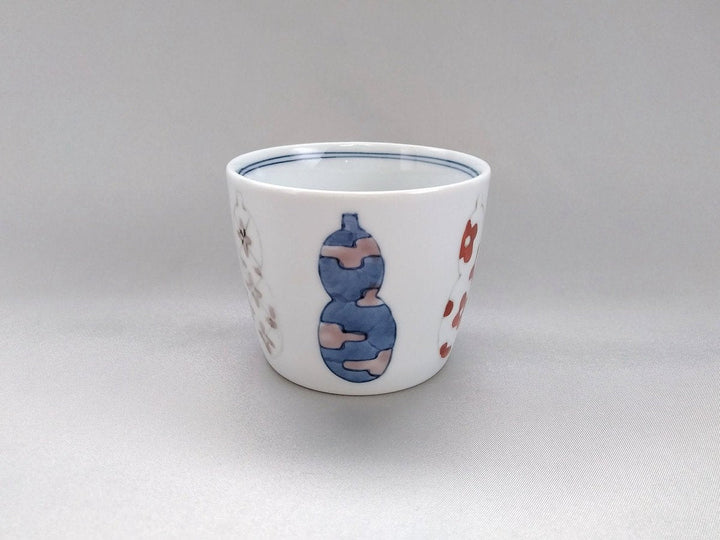 Imari Gourd Soba Cup - Crafted By Tokushichi Kiln