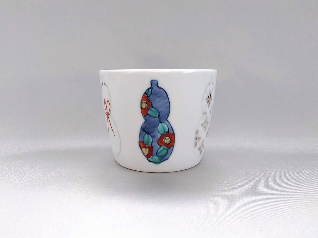 Imari Gourd Soba Cup - Crafted By Tokushichi Kiln