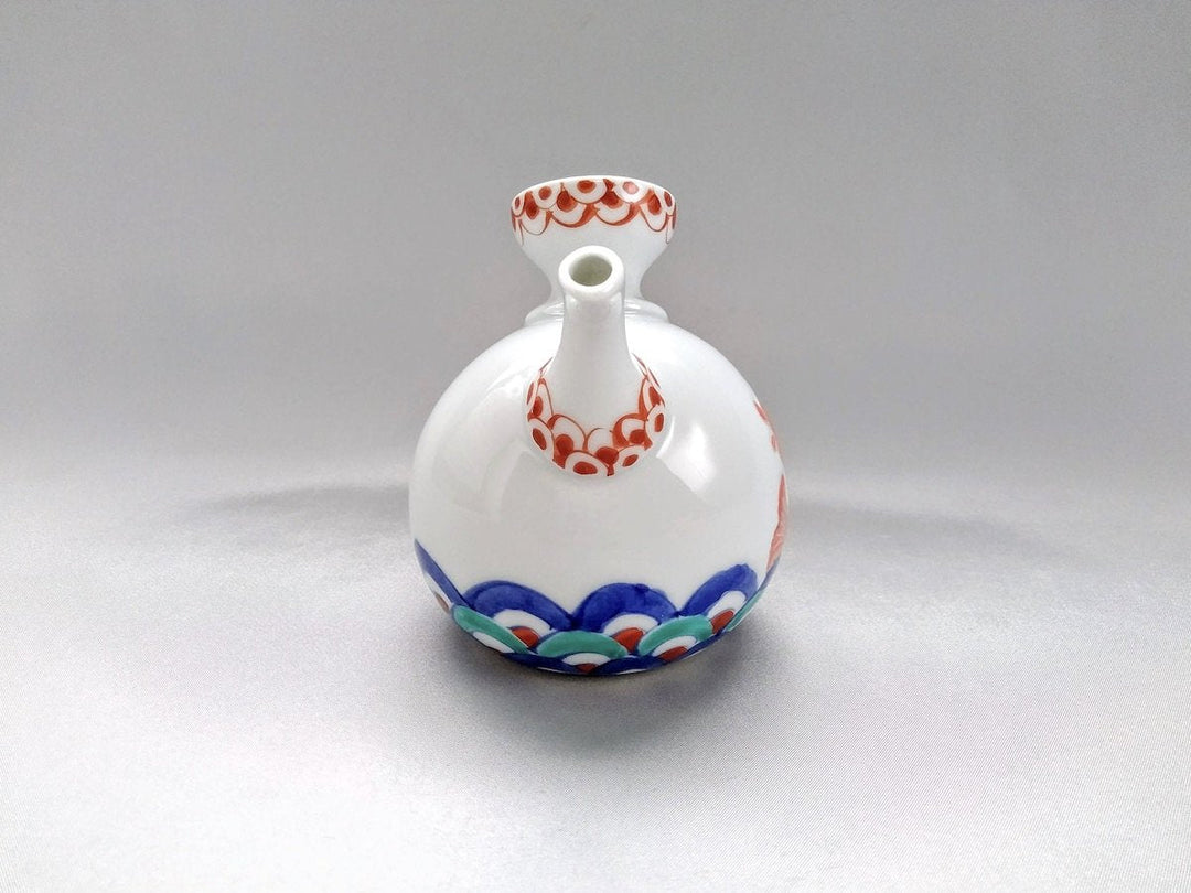 Happy sea bream Sake Bottle - Crafted By Tokushichi Kiln