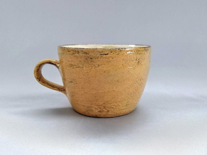 Painted Slip Mug Yellow - Crafted By Takuya Ohara