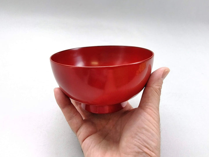 WAshing machine compatible nesting Bowl vermilion - Crafted By Matsuya Lacquerware