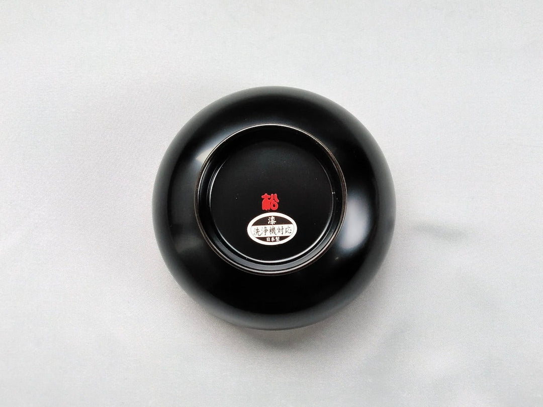 WAshing machine compatible nesting Bowl Black - Crafted By Matsuya Lacquerware