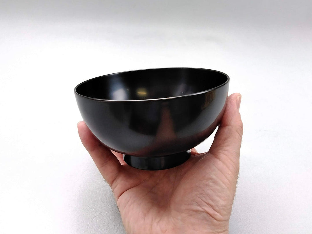 WAshing machine compatible nesting Bowl Black - Crafted By Matsuya Lacquerware