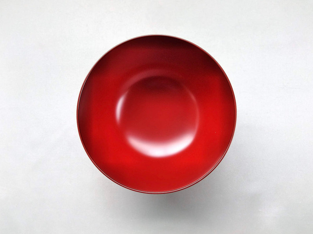 WAshing machine compatible nesting Bowl size vermilion - Crafted By Matsuya Lacquerware