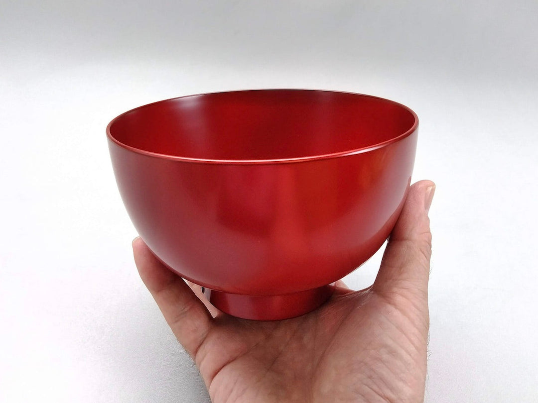 WAshing machine compatible nesting Bowl size vermilion - Crafted By Matsuya Lacquerware