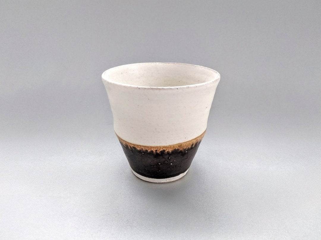 White Slip Matte Cup Brown - Crafted By Masaki Domoto