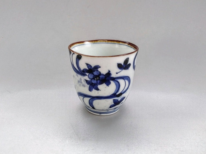 Sometsuke Flowing water Tea Cup - Crafted By Kanemon Kiln