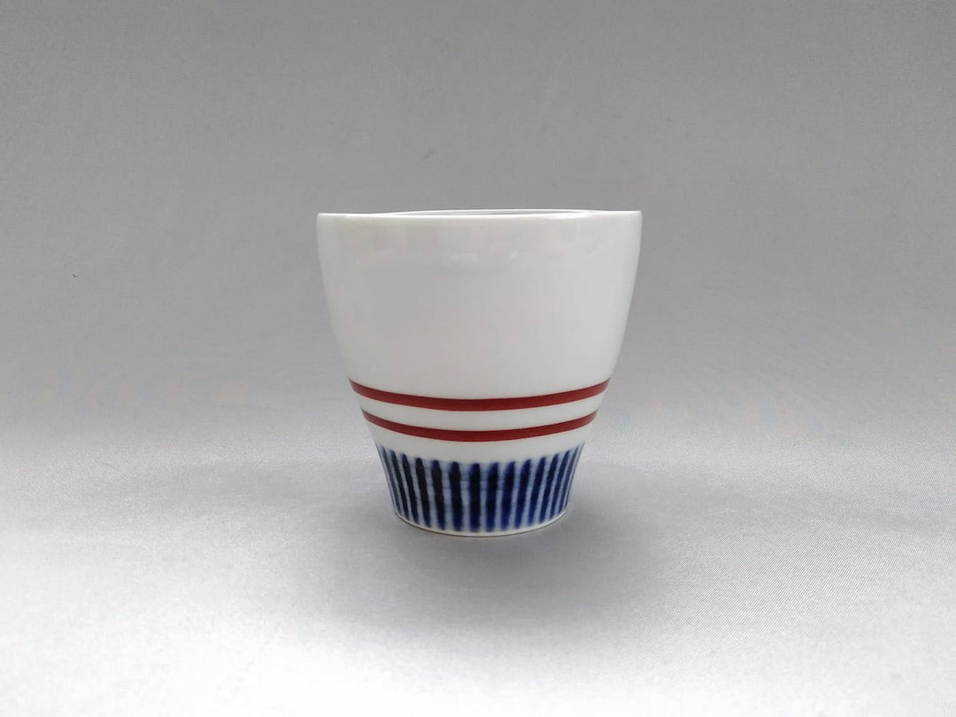 Sword tip Tea Cup Red - Crafted By Koyo Kiln