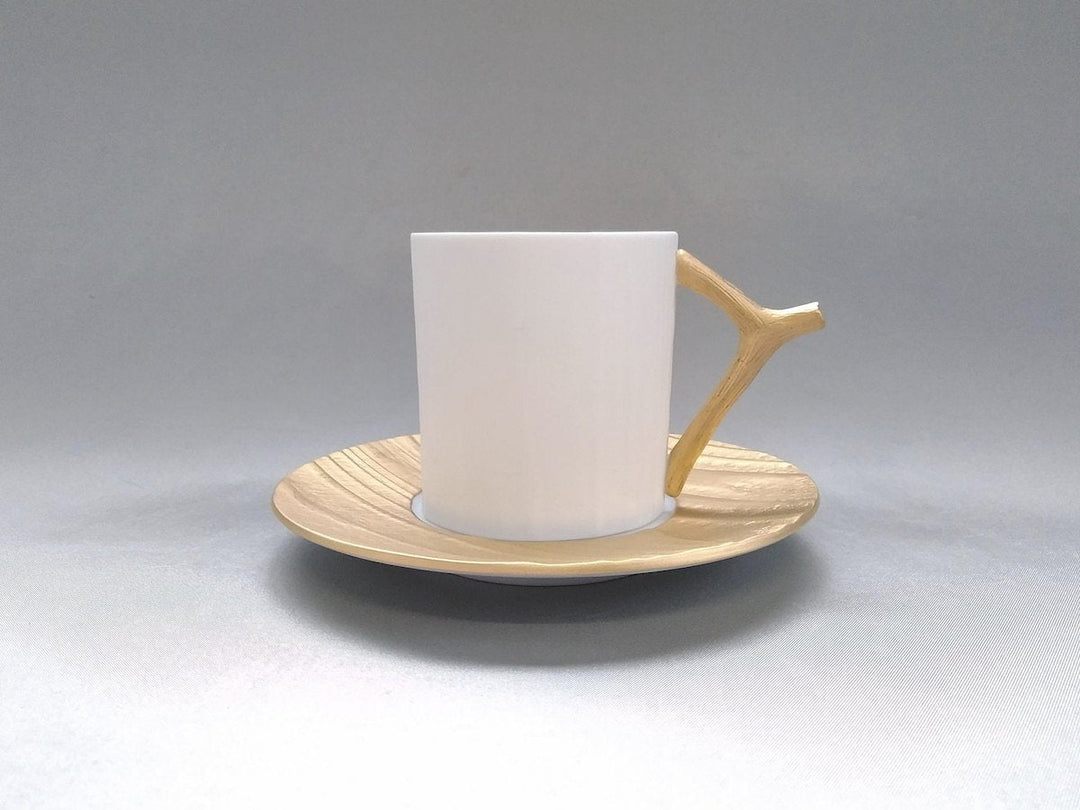 Wood grain Coffee C/S Gold - Crafted By Yamahira Kiln