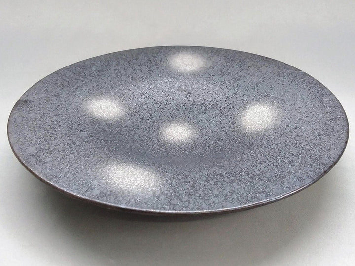 Five-sided Silver-blown 26cm Flat Plate - Crafted By Toetsu Kiln