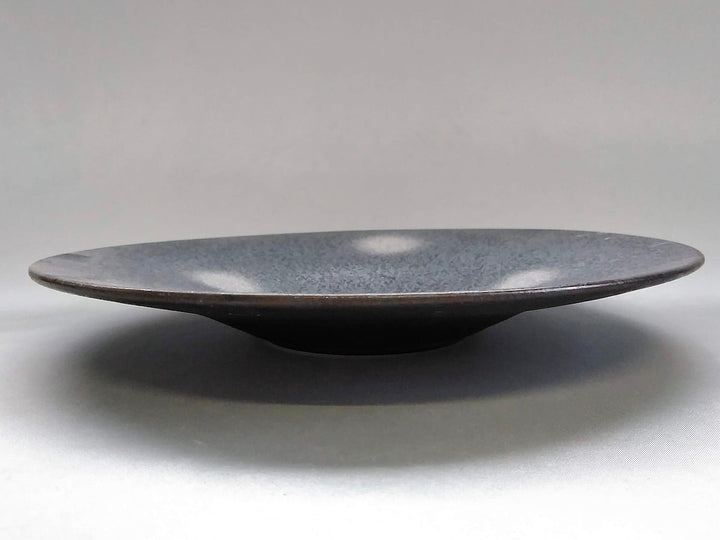 Five-sided Silver-blown 26cm Flat Plate - Crafted By Toetsu Kiln