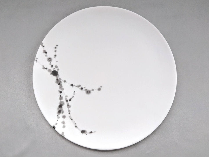 Calligraphy Round Plate winter - Crafted By Yamahira Kiln