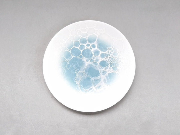 Foam Round Plate 16.5cm Blue - Crafted By Yamahira Kiln