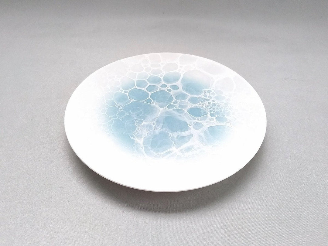 Foam Round Plate 16.5cm Blue - Crafted By Yamahira Kiln