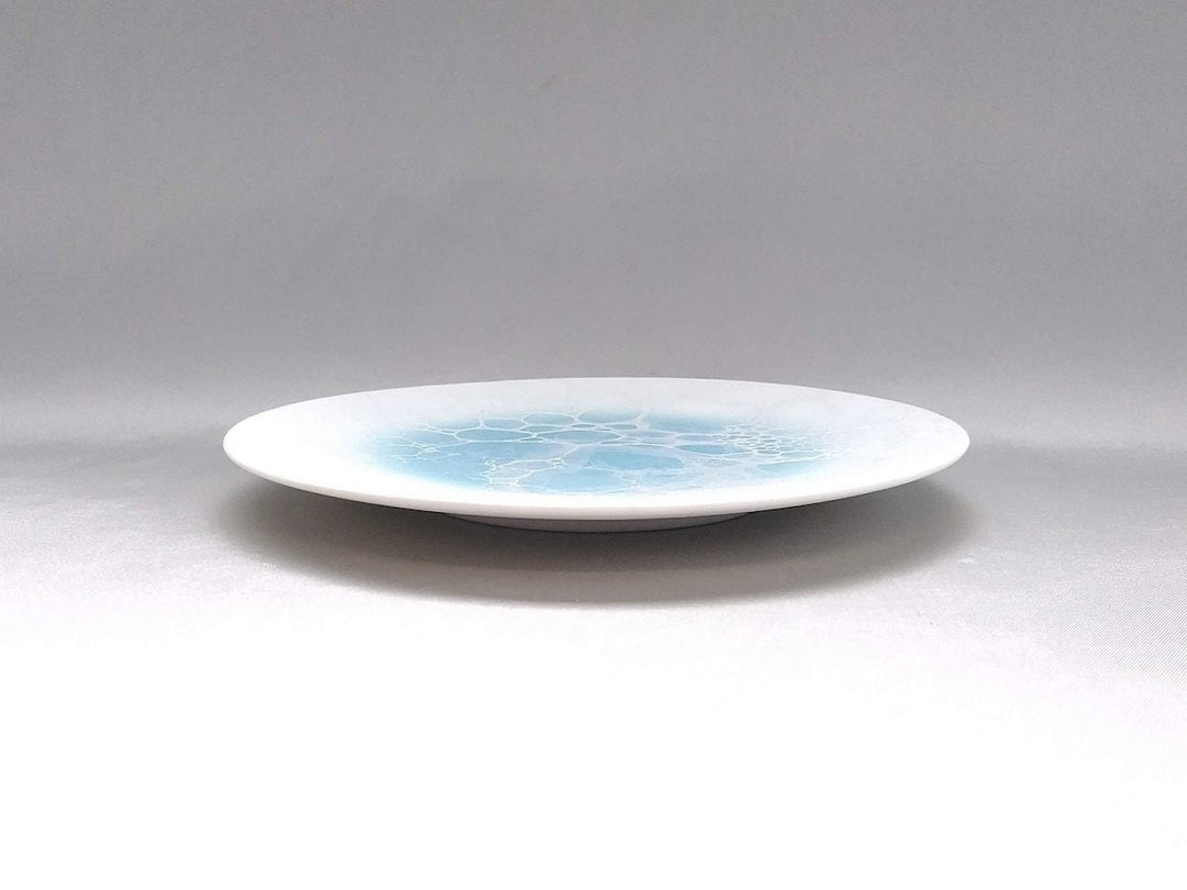 Foam Round Plate 16.5cm Blue - Crafted By Yamahira Kiln