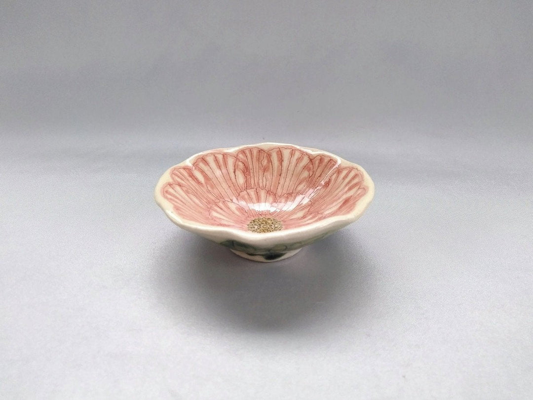 Peony wreath Flower Small Pot Red - Crafted By Yoshihei Kato