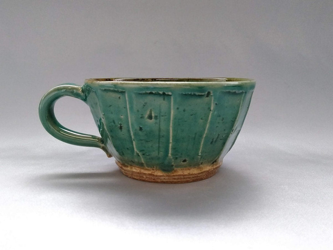 Turkish Green Sogi Soup Cup - Crafted By Shinji Akane